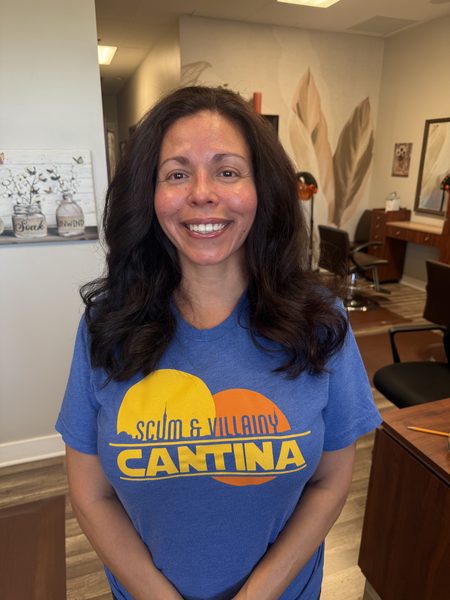 A finished look at Studio 1 Hair Salon in Downtown Murrieta
